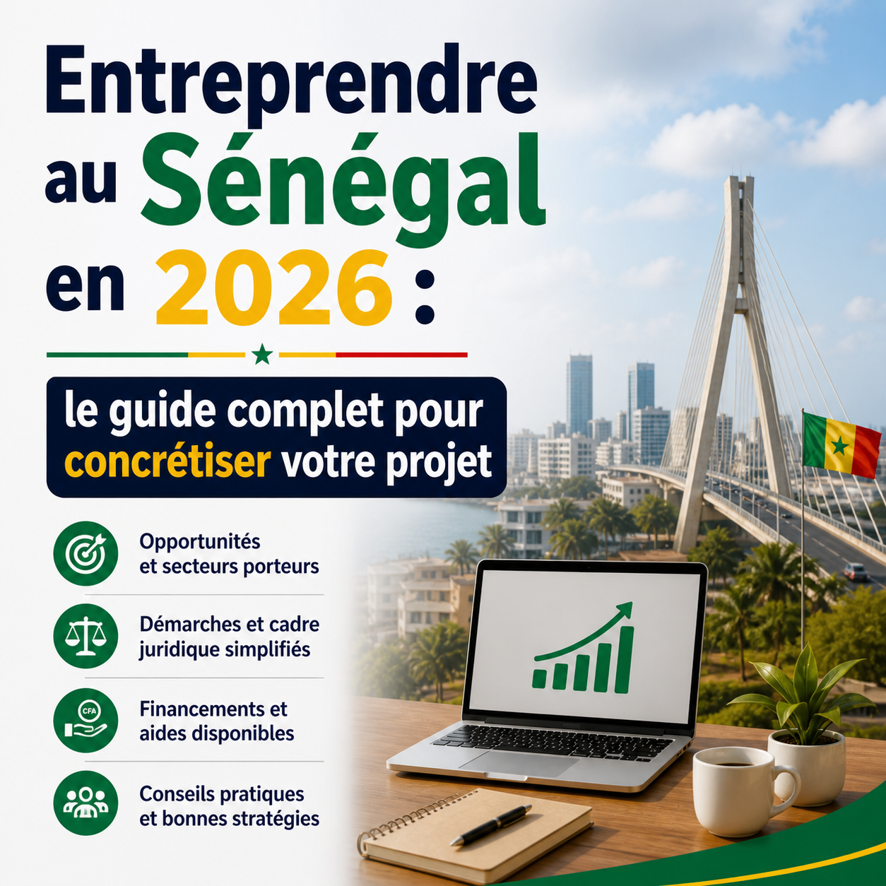 Entreprendre au Sénégal en 2026 : le guide complet pour concrétiser votre projet